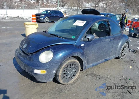 2001 Volkswagen New Beetle Gls from USA, damaged, VIN 3VWCK21C21M441071